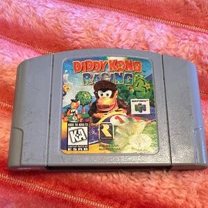 *Authentic* Nintendo Diddy Kong Racing Cartridge - Gray